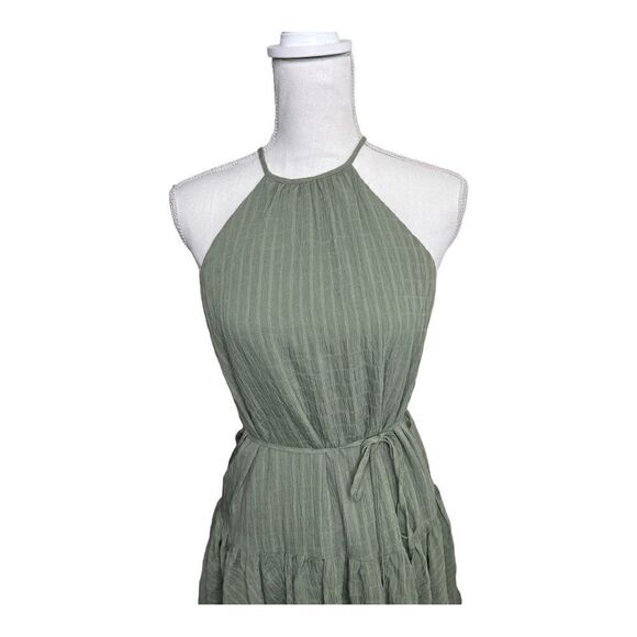 MIOU MUSE Green Sleeveless Dress. Size Small - Picture 2 of 7